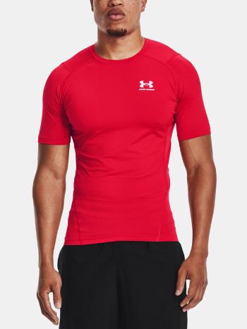 Under Armour UA HG Armour Comp SS Tricou Roșu