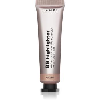 LAMEL Insta BB Highlighter crema de strălucire culoare 401 Pearl 10 ml