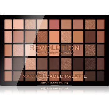 Makeup Revolution Maxi Reloaded Palette palata de culori culoare Ultimate Nudes 45x1.35 g