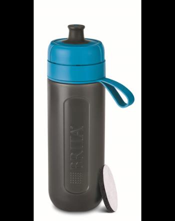 BRITA Sticlă cu filtru Fill&amp;Go Active 0,6 L, albastru