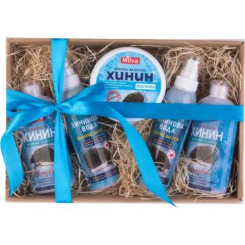 Milva Quinine set cadou (impotriva caderii parului)