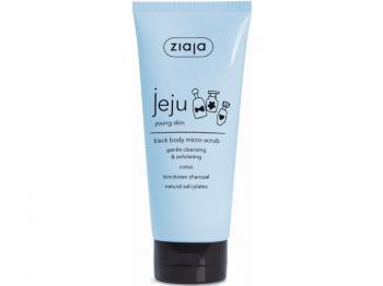 Ziaja Micro-peeling negru și gel de duș (Black Body Micro Scrub) 200 ml