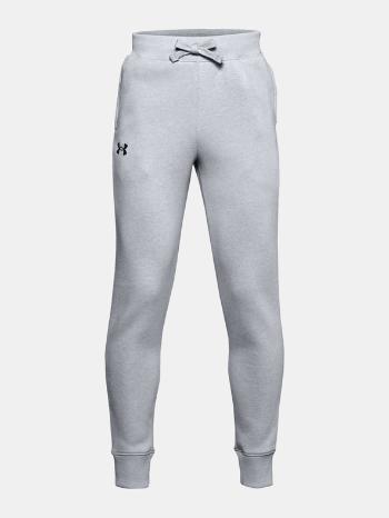 Under Armour UA Rival Cotton Pantaloni de trening pentru copii Gri