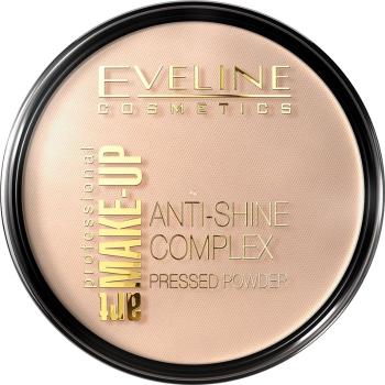 Eveline Cosmetics Art Make-Up fond de ten ușor, sub formă de pudră minerală compactă cu efect matifiant culoare 31 Transparent 14 g