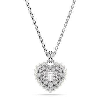 Swarovski Colier romantic Inimă cu zirconi Hyperbola 5684386