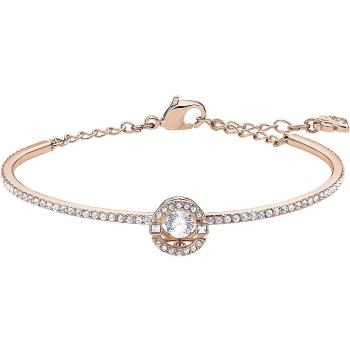 Swarovski Brățară sclipitoare din bronz cu cristale 5497483