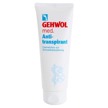 Gehwol Med crema antiperspirantă pentru a reduce transpirația pentru picioare 125 ml