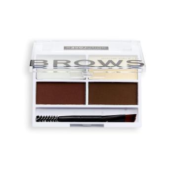 Revolution Set pentru aranjarea sprâncenelor Relove Colour Cult (Brow Palette) 3,2 g Medium