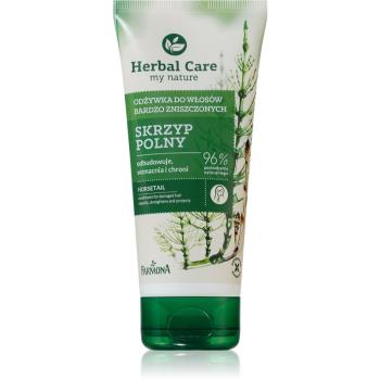 Farmona Herbal Care Horsetail balsam regenerator pentru par deteriorat 200 ml