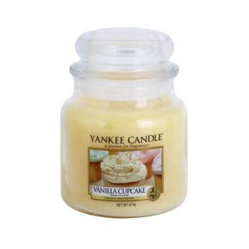 Yankee Candle Lumânare parfumată Classic medie Vanilla Cupcake 411 g