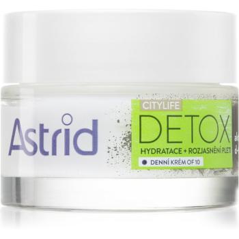 Astrid CITYLIFE Detox crema de zi hidratanta cu cărbune activ 50 ml