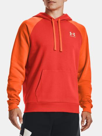 Under Armour UA Rival Flc Colorblock HD Hanorac Portocaliu