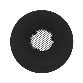 Blumfeldt Heart Disc, fixare rotundă pentru grătar de Ø 57 cm, oțel, negru