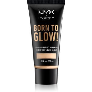 NYX Professional Makeup Born To Glow make-up lichid stralucitor culoare 01 Pale 30 ml