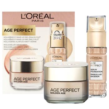 L´Oréal Paris Set cadou de îngrijire pentru tenul matur Age Perfect 140 Linen Duo Packs