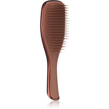 Tangle Teezer Ultimate Detangler Chrome Chocolate Bronze perie de tip paletă pentru toate tipurile de păr 1 buc