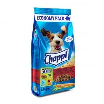 CHAPPI Vită, Pasăre și Legume, pachet economic hrană uscată câini, 13.5kg x 2