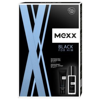 Mexx Black Man - deodorant cu pulverizator 75 ml + gel de duș 50 ml