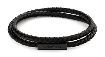 Calvin Klein Brățară elegantă din piele pentru bărbați 35000209