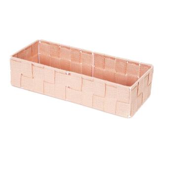 Organizator pentru baie Compactor Stan, 30 x 12 cm, roz