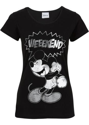 Tricou cu print Mickey Mouse