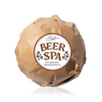 Bohemia Gifts Bombă de baie efervescentă Beer Spa 100 g