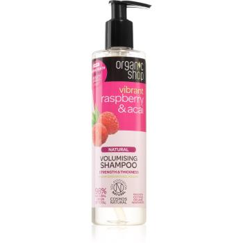 Organic Shop Natural Raspberry & Acai Șampon de curățare pentru volum 280 ml