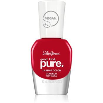 Sally Hansen Good. Kind. Pure. lac de unghii cu rezistenta indelungata cu efect de întărire culoare Natural Red 10 ml