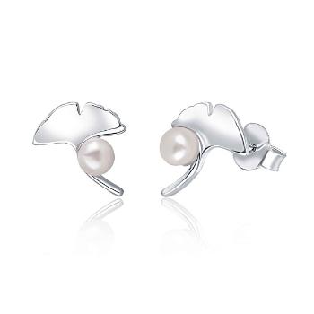 JwL Luxury Pearls Ginkgo cercei perlă JL0619