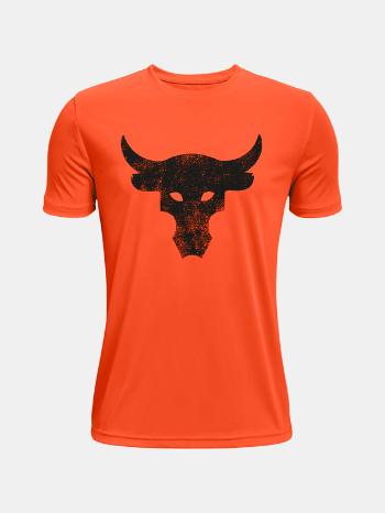 Under Armour Project Rock Brahma Bull Tricou pentru copii Portocaliu