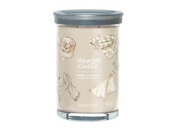 Yankee Candle Lumânare aromatica Signature tumbler mare Warm Cashmere 567 g