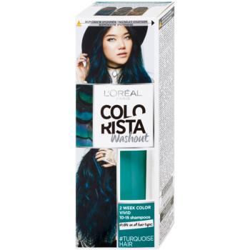 L’Oréal Paris Colorista Washout Culoare temporară pentru păr culoare Turquoise  80 ml