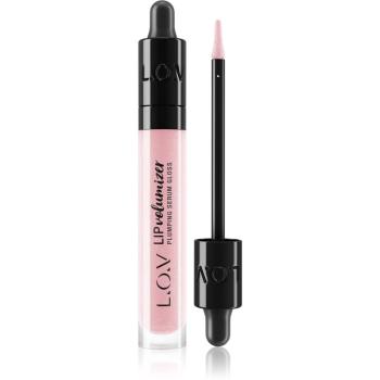 L.O.V. Lip Volumizer lip gloss cu efect de crestere culoare 200 Pink Injection 5 ml