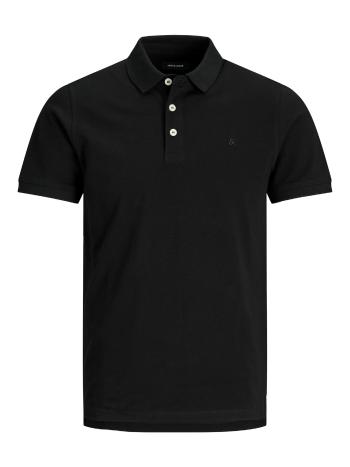 Jack&Jones Tricou polo pentru bărbați JJEPAULOS Slim Fit 12136668 Black XL