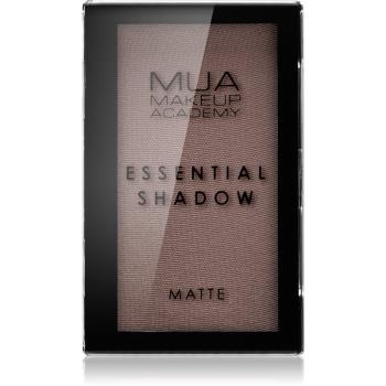 MUA Makeup Academy Essential fard de ochi mat culoare Burnt Umber 2.4 g