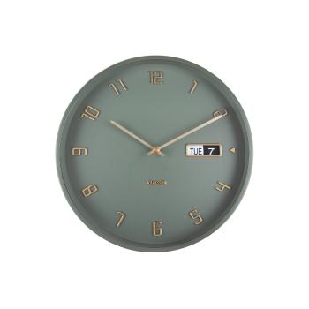 Karlsson 5953GR design ceas de perete 30 cm, verde junglă