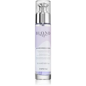 Inebrya BLONDesse Miracle Drops ulei pentru strălucire pentru par blond 50 ml