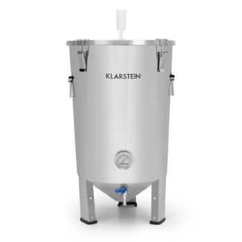 Klarstein Fermenting Cell, celula de fermentare, 30 l, tub de fermentare, termometru 304, oțel inoxidabil