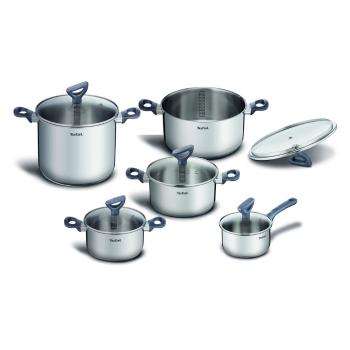 Set de vase pentru gătit 10 buc. din inox  Daily Cook – Tefal