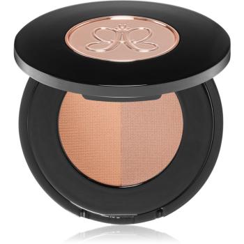 Anastasia Beverly Hills Brow Powder Duo pudră pentru sprâncene culoare Caramel 2x0,8 g