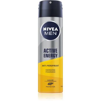 Nivea Men Active Energy spray anti-perspirant 48 de ore 150 ml