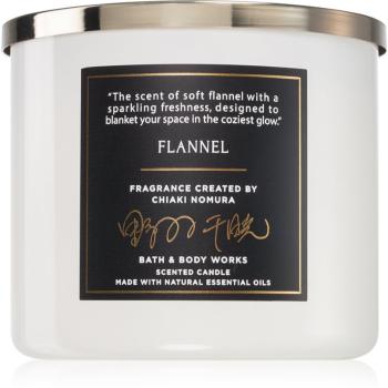 Bath & Body Works Flannel lumânare parfumată 411 g