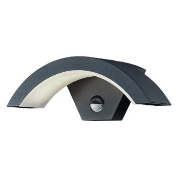 Corp de iluminat pentru exterior LED de perete cu senzor de mișcare (înălțime 10 cm) Ohio – Trio