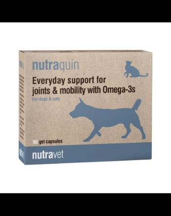 NUTRAVET Nutraquin 90 Omega-3 pentru articulatii caini si pisici