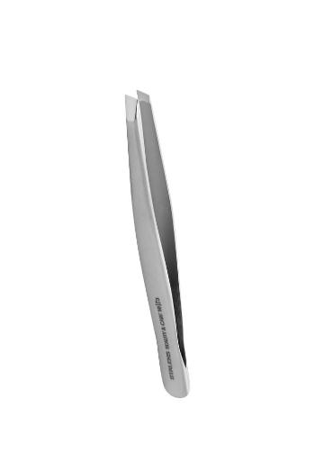 STALEKS Pensetă pentru sprâncene cu vârf lat teșit Beauty & Care 10 Type 3 (Eyebrow Tweezers)