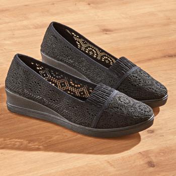 Pantofi din material textil Sara - negru - Mărimea 36
