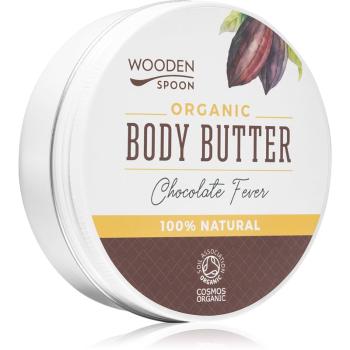 WoodenSpoon Organic Chocolate Fever unt pentru corp cu aromă de ciocolată 100 ml