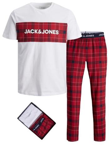 Jack&Jones Pijama pentru bărbați JACTRAIN 12198200 Scarlet Sage XXL