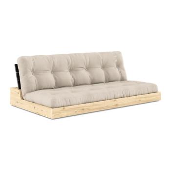 Canapea bej extensibilă 196 cm Base – Karup Design