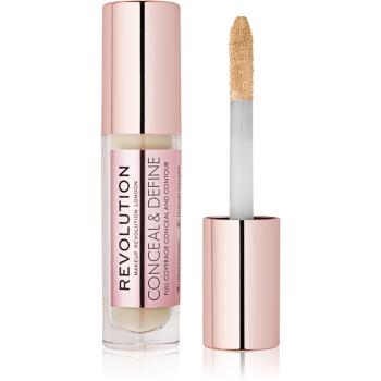 Makeup Revolution Conceal & Define corector lichid culoare C4 4 g